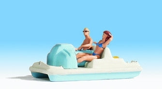 Pedal Boat with Figures
