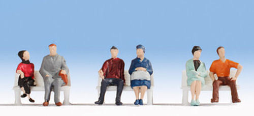 Sitting People (6) Hobby Figure Set