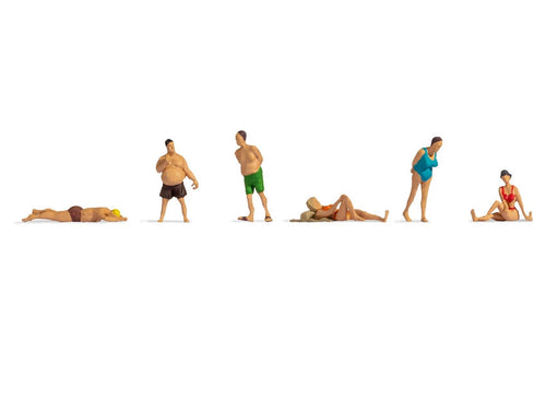  - Sunbathers (6) Hobby Figure Set
