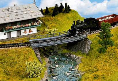 Curved Bridge Base Kit 18x6.5x2.4cm