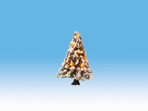 Christmas Illuminated Tree with 10 LEDs 5cm