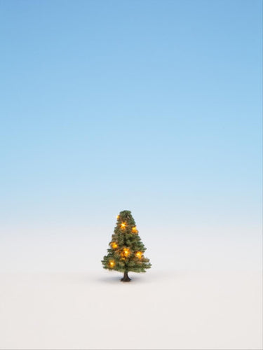 Christmas Illuminated Tree with 10 LEDs 5cm