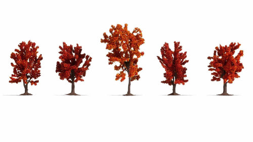 *Autumn Trees (5) 80-100mm Classic Set