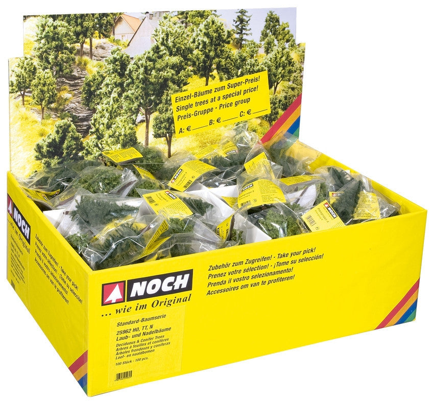 Decidious/Conifers Standard Trees Retailer Pack (100)