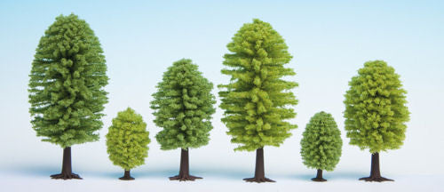 Deciduous (10) Hobby Trees 5-9cm