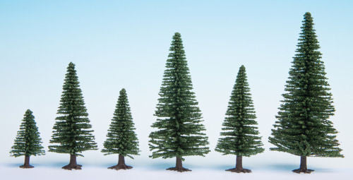 Fir (10) Hobby Trees 5-14cm
