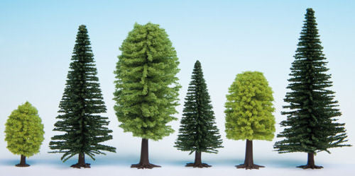 Mixed Forest (25) Hobby Trees 3.5-9cm