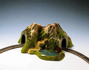 Single Track Curved Tunnel 25x25x12cm
