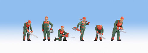Forest Workers (6) Figure Set