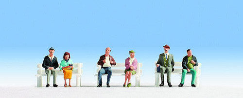 Seated Passengers (6) Figure Set