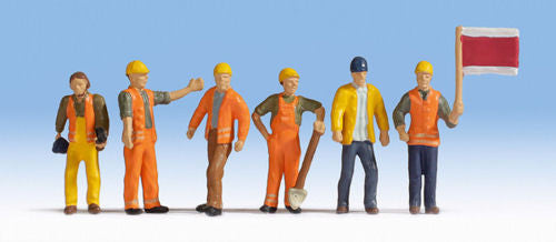 Railway Track Workers (6) Figure Set