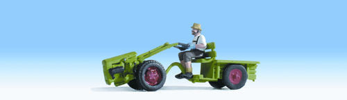 Two Wheel Tractor with Figure