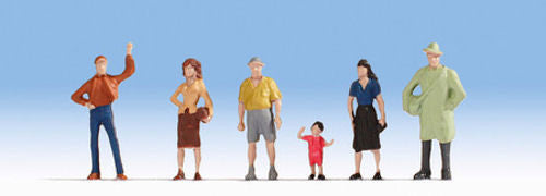 Pedestrians (6) Hobby Figure Set