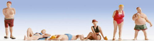 Sunbathers (6) Figure Set