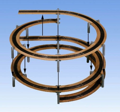 Single/Double Track Standard Helix 515/579.3mm Radius