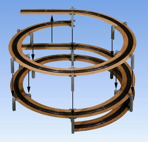 Single/Double Track Add On Helix 481/542.8mm Radius