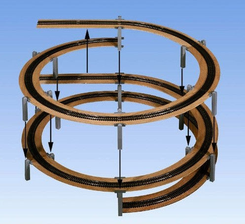 Single/Double Track Add On Helix 329/362mm Radius