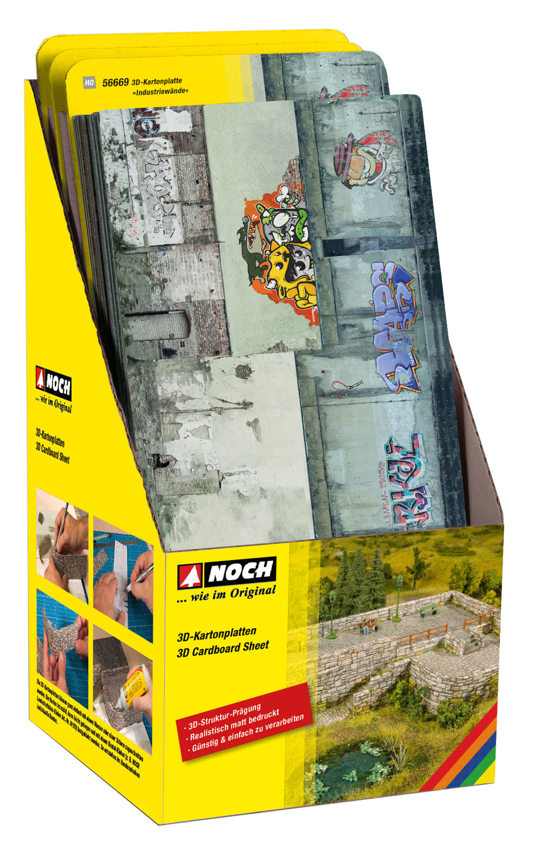 3D Cardboard Sheets Retailer Pack (112)