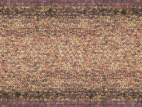 Yellow Brick 3D Cardboard Sheet 25x12.5cm