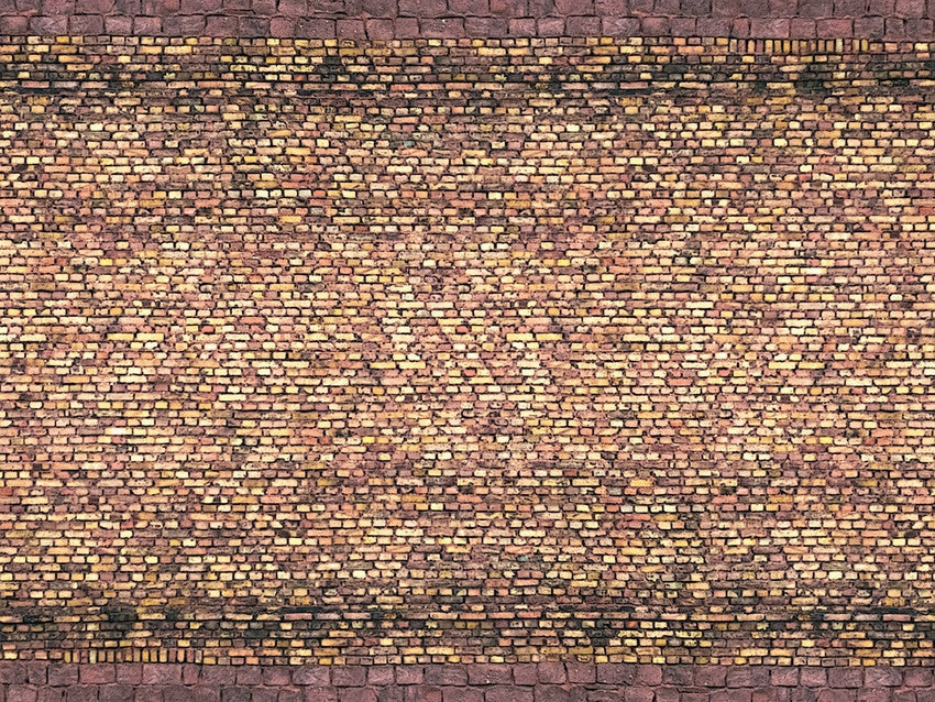 Yellow Brick 3D Cardboard Sheet 25x12.5cm