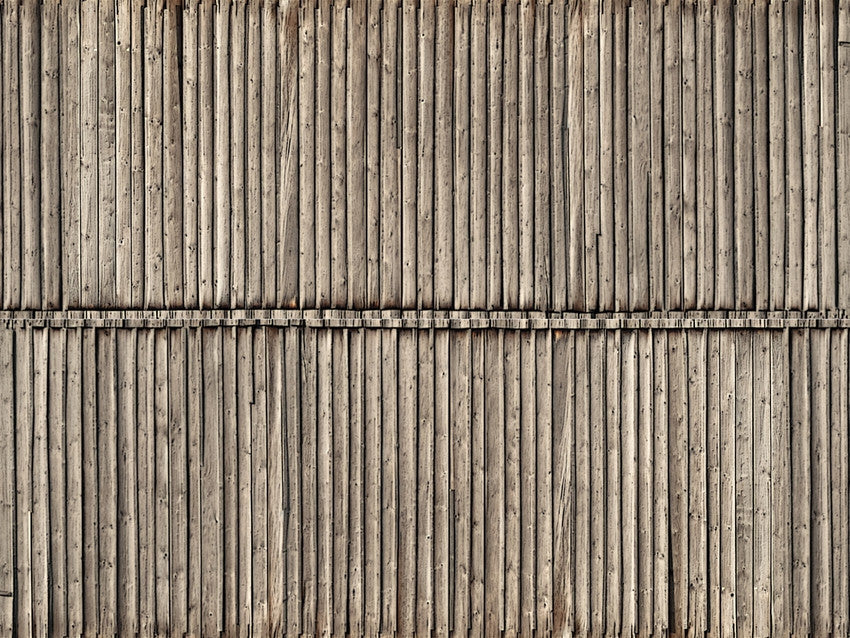 Timber Wall 3D Cardboard Sheet 25x12.5cm