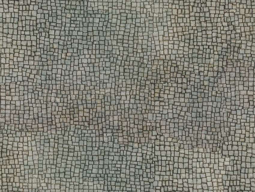 Random Pavement 3D Cardboard Sheet 25x12.5cm