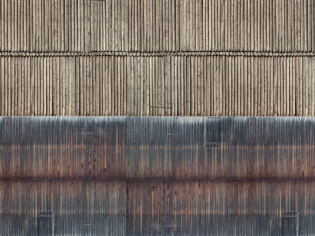 Timber Wall 3D Cardboard Sheet 25x12.5cm