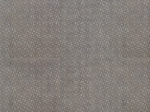 Modern Pavement 3D Cardboard Sheet 25x12.5cm