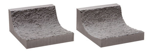 Curved Interior Hard Foam Tunnel Wall (2) 9.5cm