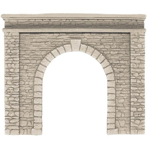 Single Track Natural Stone Hard Foam Tunnel Portal