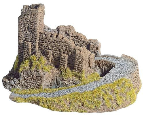 Castle Ruin Hard Foam Building 16x13x10cm
