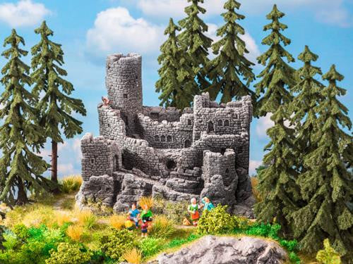 Castle Ruin Hard Foam Building 15.5x10x12cm