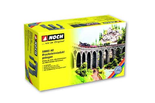 Curved Quarrystone Viaduct Hard Foam Radius 2