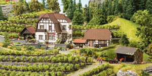 Hauser-Buhler Winery Laser Cut Structure Kit