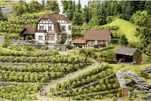 Hauser-Buhler Winery Laser Cut Structure Kit
