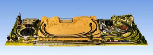 Front Extension HO Layout Board 200x20cm