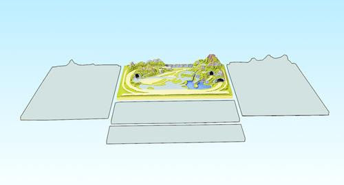 Cortina Preformed Z Layout Board 100x69cm