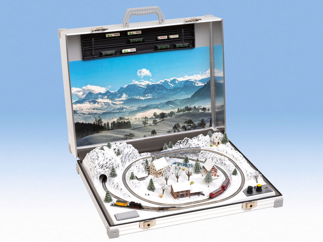 St Anton Briefcase Layout w/Marklin Track