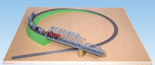 Single Track Foam Ramp with Slope 260x10cm for HO Scale