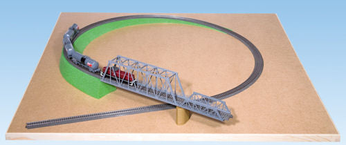 Single Track Foam Ramp without Slope 175x9cm for HO Scale