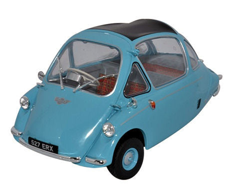 Heinkel Trojan RHD Roman Blue   18HE001   1:18 Scale