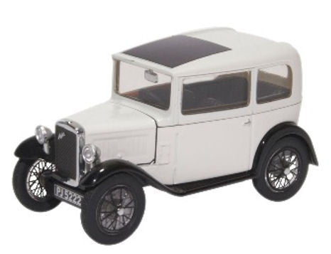 Austin Seven RN Saloon Light Grey   43ASS006   1:43 Scale