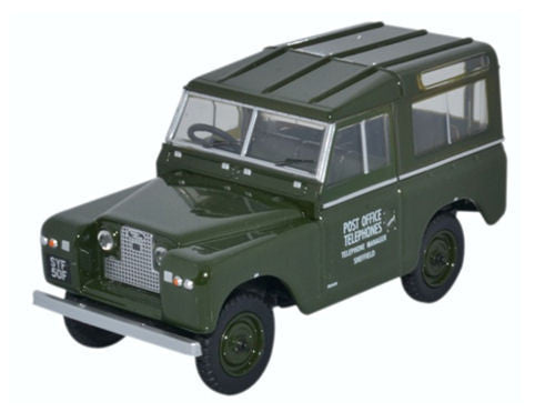 Land Rover Series II SWB Hard Back Post Office Telephones   43LR2S003   1:43 Scale