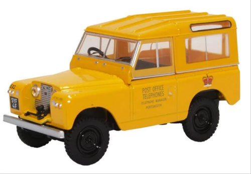 Land Rover Series II SWB Hard Top Post Office Telephones   43LR2S004   1:43 Scale