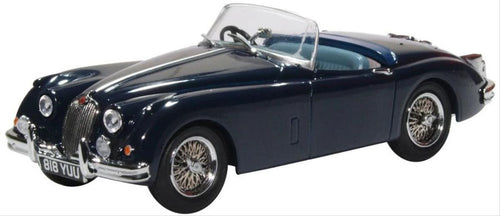 Jaguar XK150 Roadster Indigo Blue   43XK150009   1:43 Scale