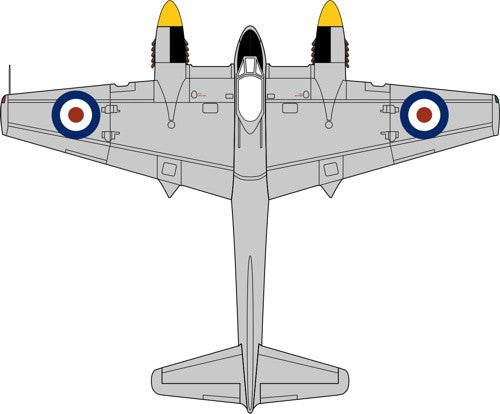 DH103 Sea Hornet TT197 728 Squadron Malta 1953   72HOR006   1:72 Scale