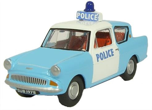 Ford Anglia Police Panda Car   76105003   1:76 Scale,OO Gauge