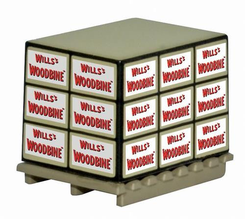 Pallet Loads Wills Woodbine (4)   76ACC005   1:76 Scale,OO Gauge