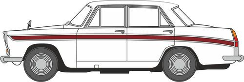 *Austin Cambridge Snowberry White/Embassy Maroon
