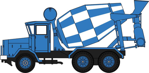 AEC 690 Cement Mixer Blue   76ACM001   1:76 Scale,OO Gauge
